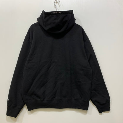 【中古品】【メンズ】 Supreme シュプリーム DEVIL S LOGO ZIP UP HOODED SWEATSHIRT デビル Sロゴ ジップアップ フーデッドスウェットシャツ パーカー 149-260902-as-01-izu サイズ：L カラー：ブラック 万代Net店