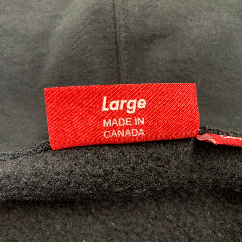 【中古品】【メンズ】 Supreme シュプリーム DEVIL S LOGO ZIP UP HOODED SWEATSHIRT デビル Sロゴ ジップアップ フーデッドスウェットシャツ パーカー 149-260902-as-01-izu サイズ：L カラー：ブラック 万代Net店