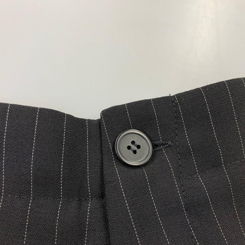 【中古品】【メンズ】 JEAN PAUL GAULTIER ジャンポール・ゴルチェ 8705651 STRIPE SLACKS PANTS ストライプ スラックス パンツ ズボン ボトムス 152-260903-ya-04-izu サイズ：M カラー：ブラック 万代Net店