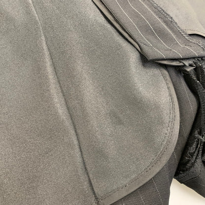 【中古品】【メンズ】 JEAN PAUL GAULTIER ジャンポール・ゴルチェ 8705651 STRIPE SLACKS PANTS ストライプ スラックス パンツ ズボン ボトムス 152-260903-ya-04-izu サイズ：M カラー：ブラック 万代Net店
