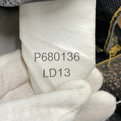 【中古品】【メンズ】 MAGLIANO マリアーノ SPRAY PAINT BLACK DENIM PANTS スプレー ペイント ブラック デニム パンツ ボトムス 152-260901-kh-03-izu サイズ：XS カラー：ブラック 万代Net店
