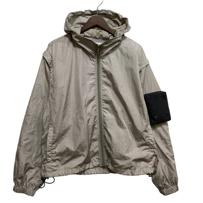 【中古品】【メンズ】 HELIOT EMIL ヘリオット エミル PANEL TRACK JACKET パネル トラック ジャケット アウター 141-260902-kh-02-izu サイズ：M カラー：グレー 万代Net店