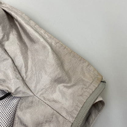【中古品】【メンズ】 HELIOT EMIL ヘリオット エミル PANEL TRACK JACKET パネル トラック ジャケット アウター 141-260902-kh-02-izu サイズ：M カラー：グレー 万代Net店