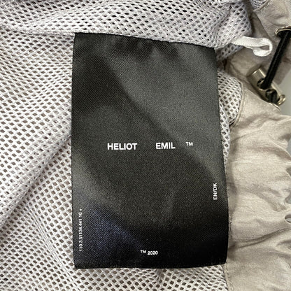 【中古品】【メンズ】 HELIOT EMIL ヘリオット エミル PANEL TRACK JACKET パネル トラック ジャケット アウター 141-260902-kh-02-izu サイズ：M カラー：グレー 万代Net店