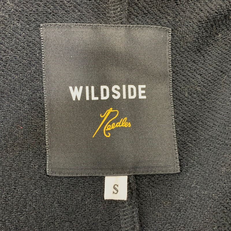 【中古品】【メンズ】 NEEDLES ニードルス × WILDSIDE YOHJI YAMAMOTO ワイルドサイド ヨウジヤマモト RW1530 EASY 3B JACKET イージー スリーボタン ジャケット アウター 140-260903-ya-06-izu サイズ：S カラー：ブラック 万代Net店