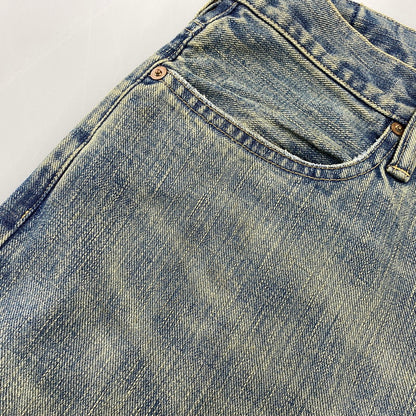 【中古品】【メンズ】 SUGARHILL シュガーヒル 25880409 DAMAGED MODERN DENIM PANTS WIDE CUT ダメージ モダン デニム パンツ ワイドカット ボトムス 151-260901-kh-07-izu サイズ：30 カラー：インディゴ系 万代Net店