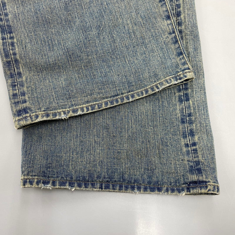 【中古品】【メンズ】 SUGARHILL シュガーヒル 25880409 DAMAGED MODERN DENIM PANTS WIDE CUT ダメージ モダン デニム パンツ ワイドカット ボトムス 151-260901-kh-07-izu サイズ：30 カラー：インディゴ系 万代Net店