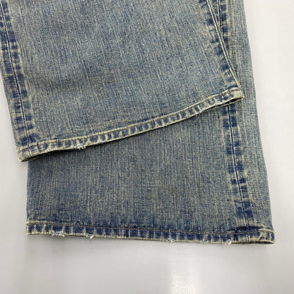 【中古品】【メンズ】 SUGARHILL シュガーヒル 25880409 DAMAGED MODERN DENIM PANTS WIDE CUT ダメージ モダン デニム パンツ ワイドカット ボトムス 151-260901-kh-07-izu サイズ：30 カラー：インディゴ系 万代Net店