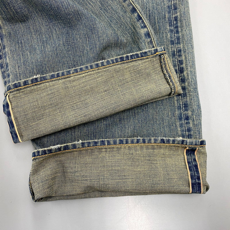 【中古品】【メンズ】 SUGARHILL シュガーヒル 25880409 DAMAGED MODERN DENIM PANTS WIDE CUT ダメージ モダン デニム パンツ ワイドカット ボトムス 151-260901-kh-07-izu サイズ：30 カラー：インディゴ系 万代Net店