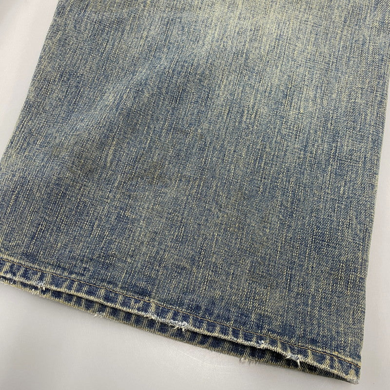 【中古品】【メンズ】 SUGARHILL シュガーヒル 25880409 DAMAGED MODERN DENIM PANTS WIDE CUT ダメージ モダン デニム パンツ ワイドカット ボトムス 151-260901-kh-07-izu サイズ：30 カラー：インディゴ系 万代Net店