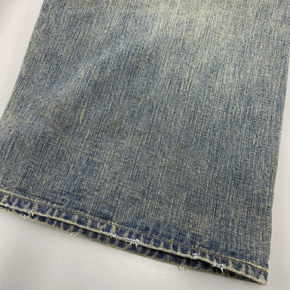 【中古品】【メンズ】 SUGARHILL シュガーヒル 25880409 DAMAGED MODERN DENIM PANTS WIDE CUT ダメージ モダン デニム パンツ ワイドカット ボトムス 151-260901-kh-07-izu サイズ：30 カラー：インディゴ系 万代Net店