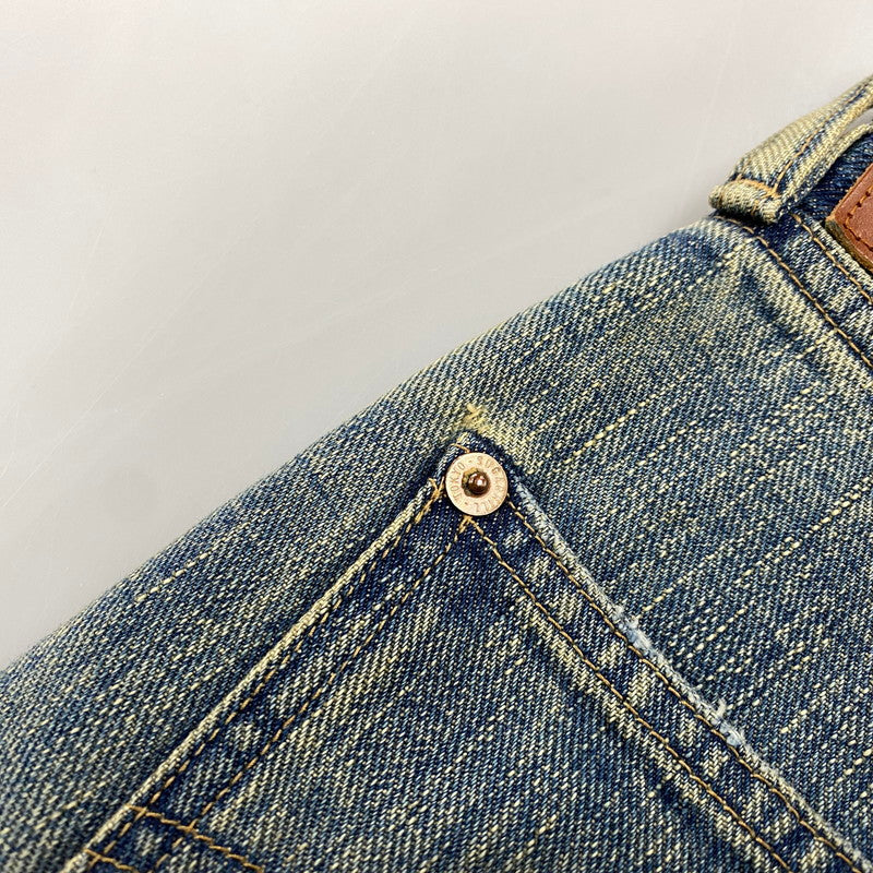 【中古品】【メンズ】 SUGARHILL シュガーヒル 25880409 DAMAGED MODERN DENIM PANTS WIDE CUT ダメージ モダン デニム パンツ ワイドカット ボトムス 151-260901-kh-07-izu サイズ：30 カラー：インディゴ系 万代Net店
