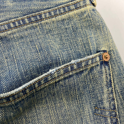 【中古品】【メンズ】 SUGARHILL シュガーヒル 25880409 DAMAGED MODERN DENIM PANTS WIDE CUT ダメージ モダン デニム パンツ ワイドカット ボトムス 151-260901-kh-07-izu サイズ：30 カラー：インディゴ系 万代Net店