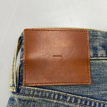 【中古品】【メンズ】 SUGARHILL シュガーヒル 25880409 DAMAGED MODERN DENIM PANTS WIDE CUT ダメージ モダン デニム パンツ ワイドカット ボトムス 151-260901-kh-07-izu サイズ：30 カラー：インディゴ系 万代Net店