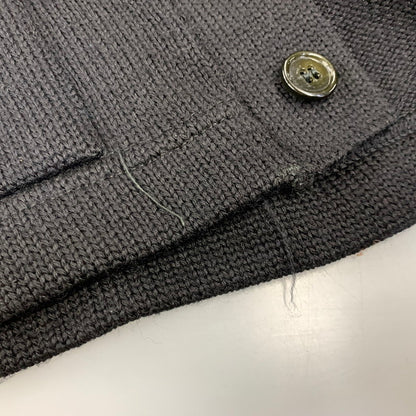 【中古品】【メンズ】 IMPERIAL インペリアル 50-70S "M" WOOL CARDIGAN ウール カーディガン トップス 長袖 146-260903-ya-05-izu サイズ：40 カラー：ブラック 万代Net店