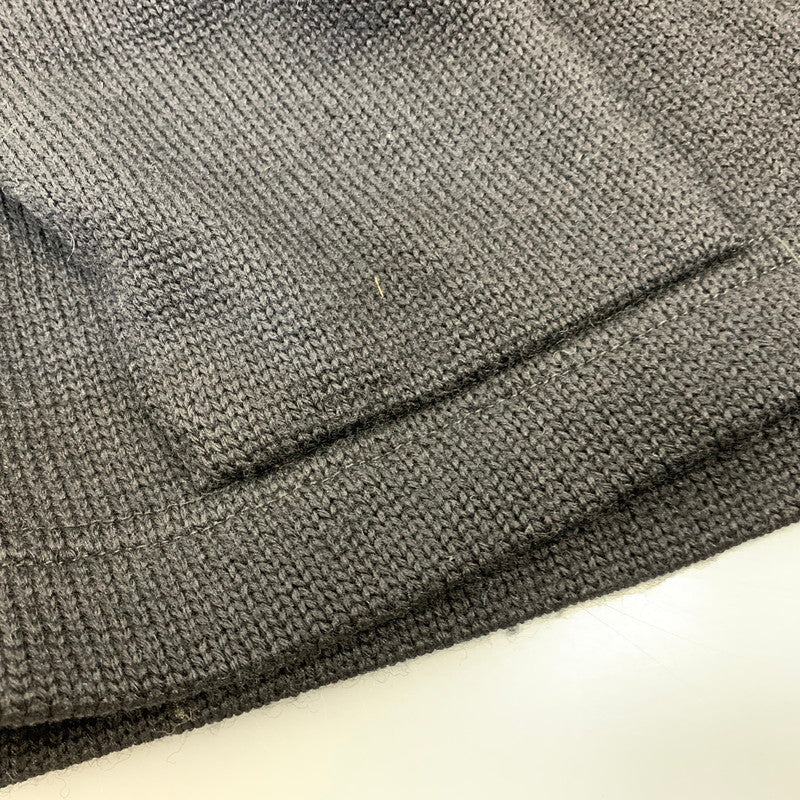 【中古品】【メンズ】 IMPERIAL インペリアル 50-70S "M" WOOL CARDIGAN ウール カーディガン トップス 長袖 146-260903-ya-05-izu サイズ：40 カラー：ブラック 万代Net店
