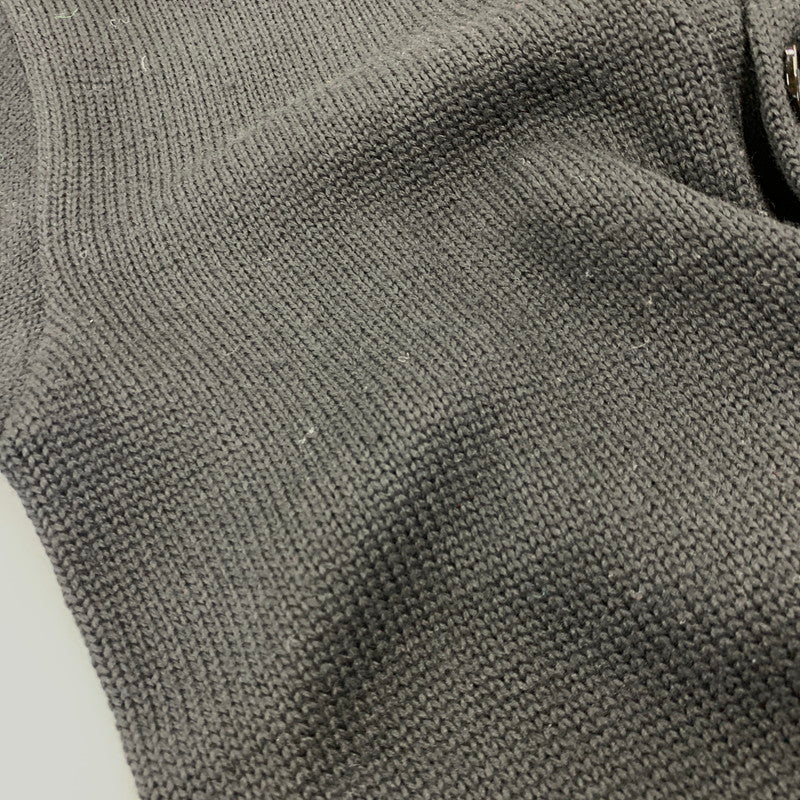 【中古品】【メンズ】 IMPERIAL インペリアル 50-70S "M" WOOL CARDIGAN ウール カーディガン トップス 長袖 146-260903-ya-05-izu サイズ：40 カラー：ブラック 万代Net店