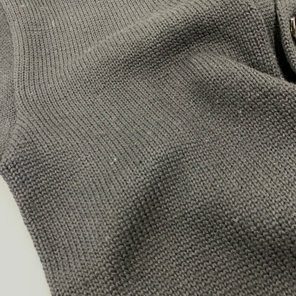 【中古品】【メンズ】 IMPERIAL インペリアル 50-70S "M" WOOL CARDIGAN ウール カーディガン トップス 長袖 146-260903-ya-05-izu サイズ：40 カラー：ブラック 万代Net店