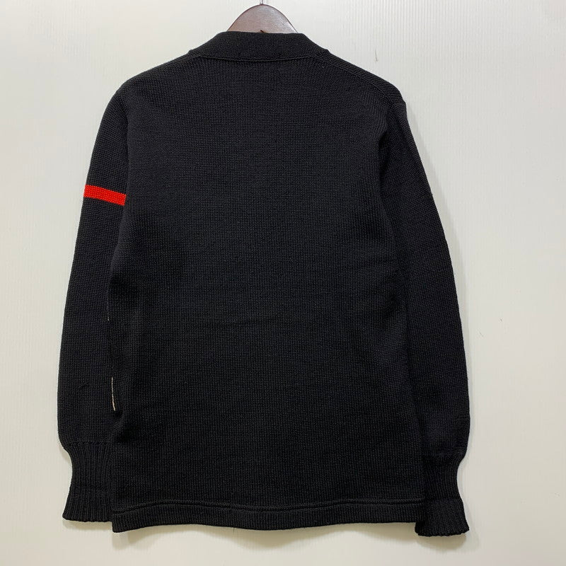 【中古品】【メンズ】 IMPERIAL インペリアル 50-70S "M" WOOL CARDIGAN ウール カーディガン トップス 長袖 146-260903-ya-05-izu サイズ：40 カラー：ブラック 万代Net店