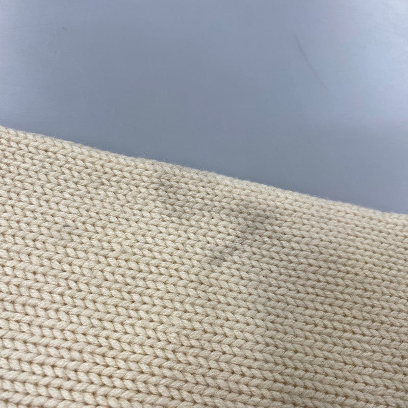 【中古品】【メンズ】 LOWE ＆ CAMPBELL ATHLETIC GOODS ロウ アンド キャンベル アスレチック グッズ S WOOLKNIT SWEATER ウール ニット セーター トップス 146-260902-kh-03-izu サイズ：40 カラー：アイボリー 万代Net店