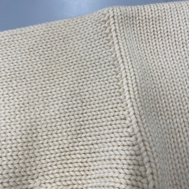 【中古品】【メンズ】 LOWE ＆ CAMPBELL ATHLETIC GOODS ロウ アンド キャンベル アスレチック グッズ S WOOLKNIT SWEATER ウール ニット セーター トップス 146-260902-kh-03-izu サイズ：40 カラー：アイボリー 万代Net店