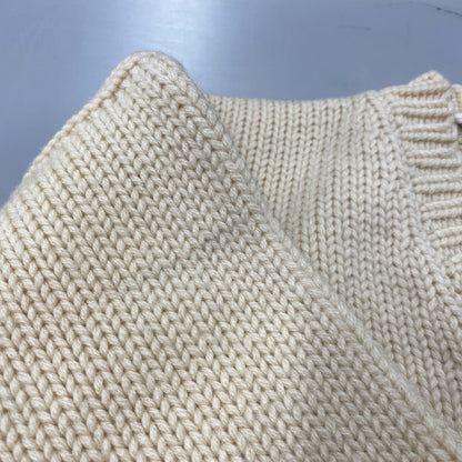 【中古品】【メンズ】 LOWE ＆ CAMPBELL ATHLETIC GOODS ロウ アンド キャンベル アスレチック グッズ S WOOLKNIT SWEATER ウール ニット セーター トップス 146-260902-kh-03-izu サイズ：40 カラー：アイボリー 万代Net店