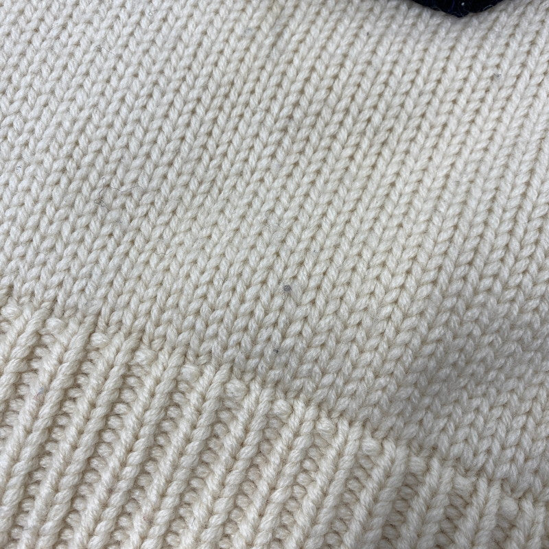 【中古品】【メンズ】 LOWE ＆ CAMPBELL ATHLETIC GOODS ロウ アンド キャンベル アスレチック グッズ S WOOLKNIT SWEATER ウール ニット セーター トップス 146-260902-kh-03-izu サイズ：40 カラー：アイボリー 万代Net店