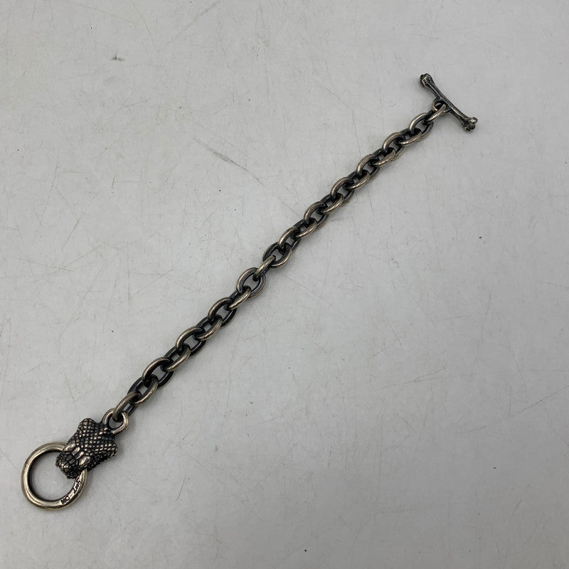 【中古品】【メンズ】 MAD CULT マッドカルト SILVER MURDER SNAKE BITING BRACELET ブレスレット アクセサリー 192-260903-as-02-izu カラー：シルバー 万代Net店