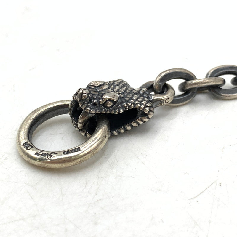 【中古品】【メンズ】 MAD CULT マッドカルト SILVER MURDER SNAKE BITING BRACELET ブレスレット アクセサリー 192-260903-as-02-izu カラー：シルバー 万代Net店