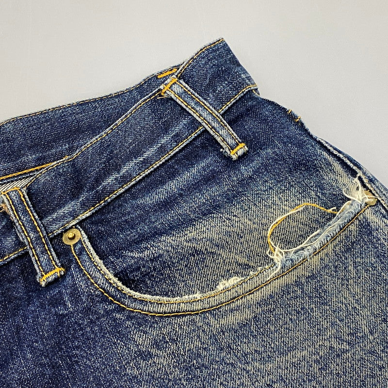 【現状渡し品】【メンズ】 FAT エフエーティー LOT247 DENIM PANTS デニム パンツ ボトムス ズボン 153-260910-cs-06-izu サイズ：SKINNY カラー：インディゴ 万代Net店