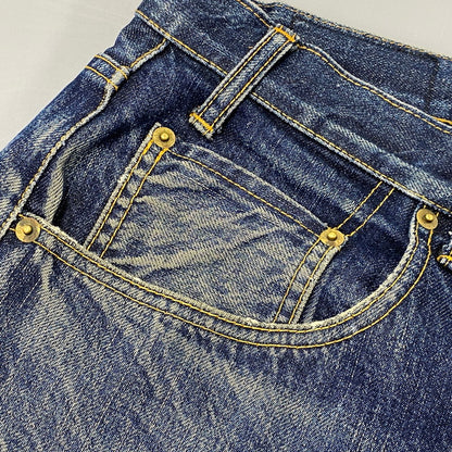 【現状渡し品】【メンズ】 FAT エフエーティー LOT247 DENIM PANTS デニム パンツ ボトムス ズボン 153-260910-cs-06-izu サイズ：SKINNY カラー：インディゴ 万代Net店