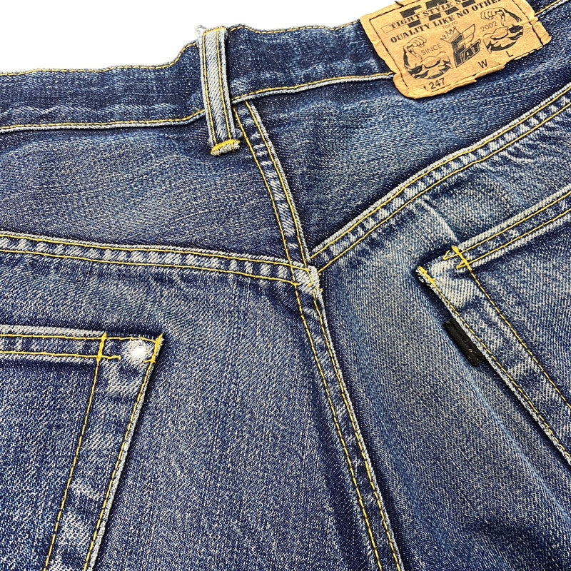 【現状渡し品】【メンズ】 FAT エフエーティー LOT247 DENIM PANTS デニム パンツ ボトムス ズボン 153-260910-cs-06-izu サイズ：SKINNY カラー：インディゴ 万代Net店