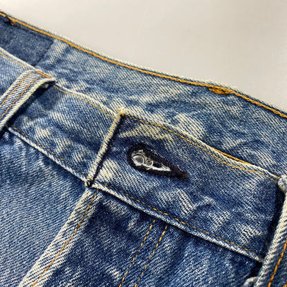 【現状渡し品】【メンズ】 LEVI'S リーバイス 501-0000 刻印653 USA製 501 XX DENIM PANTS デニム パンツ ボトムス 157-260901-kh-04-izu サイズ：38×30 カラー：ライトインディゴ 万代Net店