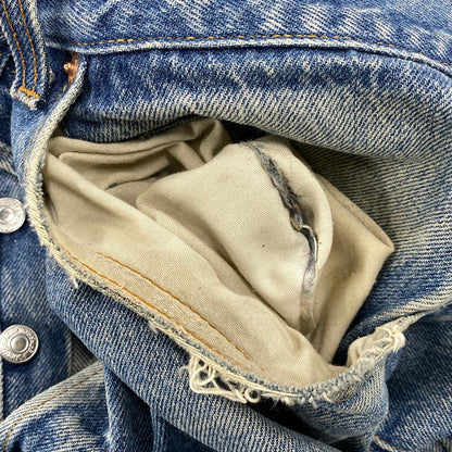 【現状渡し品】【メンズ】 LEVI'S リーバイス 501-0000 刻印653 USA製 501 XX DENIM PANTS デニム パンツ ボトムス 157-260901-kh-04-izu サイズ：38×30 カラー：ライトインディゴ 万代Net店