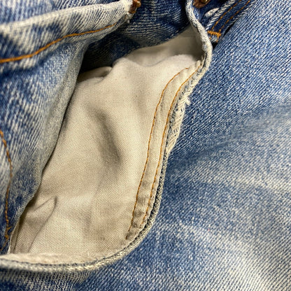 【現状渡し品】【メンズ】 LEVI'S リーバイス 501-0000 刻印653 USA製 501 XX DENIM PANTS デニム パンツ ボトムス 157-260901-kh-04-izu サイズ：38×30 カラー：ライトインディゴ 万代Net店