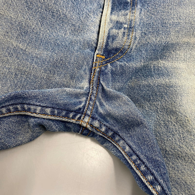 【現状渡し品】【メンズ】 LEVI'S リーバイス 501-0000 刻印653 USA製 501 XX DENIM PANTS デニム パンツ ボトムス 157-260901-kh-04-izu サイズ：38×30 カラー：ライトインディゴ 万代Net店