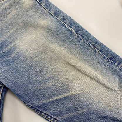 【現状渡し品】【メンズ】 LEVI'S リーバイス 501-0000 刻印653 USA製 501 XX DENIM PANTS デニム パンツ ボトムス 157-260901-kh-04-izu サイズ：38×30 カラー：ライトインディゴ 万代Net店