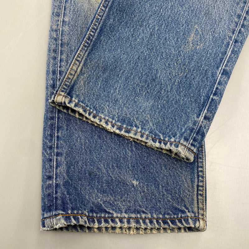 【現状渡し品】【メンズ】 LEVI'S リーバイス 501-0000 刻印653 USA製 501 XX DENIM PANTS デニム パンツ ボトムス 157-260901-kh-04-izu サイズ：38×30 カラー：ライトインディゴ 万代Net店