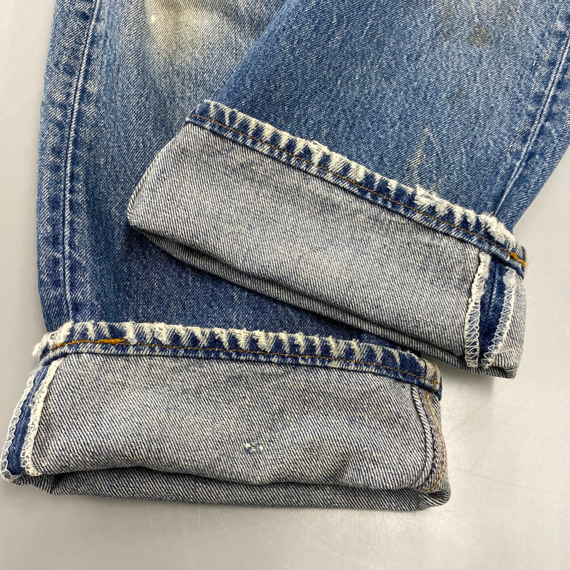 【現状渡し品】【メンズ】 LEVI'S リーバイス 501-0000 刻印653 USA製 501 XX DENIM PANTS デニム パンツ ボトムス 157-260901-kh-04-izu サイズ：38×30 カラー：ライトインディゴ 万代Net店
