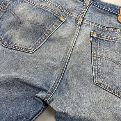 【現状渡し品】【メンズ】 LEVI'S リーバイス 501-0000 刻印653 USA製 501 XX DENIM PANTS デニム パンツ ボトムス 157-260901-kh-04-izu サイズ：38×30 カラー：ライトインディゴ 万代Net店