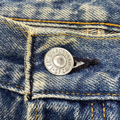 【現状渡し品】【メンズ】 LEVI'S リーバイス 501-0000 刻印653 USA製 501 XX DENIM PANTS デニム パンツ ボトムス 157-260901-kh-04-izu サイズ：38×30 カラー：ライトインディゴ 万代Net店
