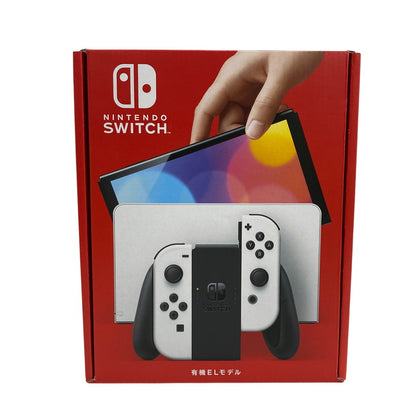 【中古美品】 【ゲーム】Nintendo Switch (有機ELモデル) Joy-Con(L)/(R) ホワイト HEG-S-KAAAA(JPN) 任天堂 ニンテンドースイッチ 本体 034-260905-cs-20-izu 万代Net店