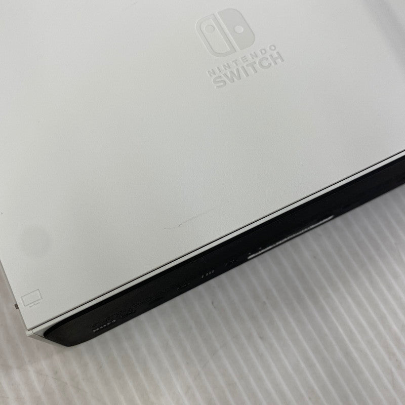 【中古美品】 【ゲーム】Nintendo Switch (有機ELモデル) Joy-Con(L)/(R) ホワイト HEG-S-KAAAA(JPN) 任天堂 ニンテンドースイッチ 本体 034-260905-cs-20-izu 万代Net店