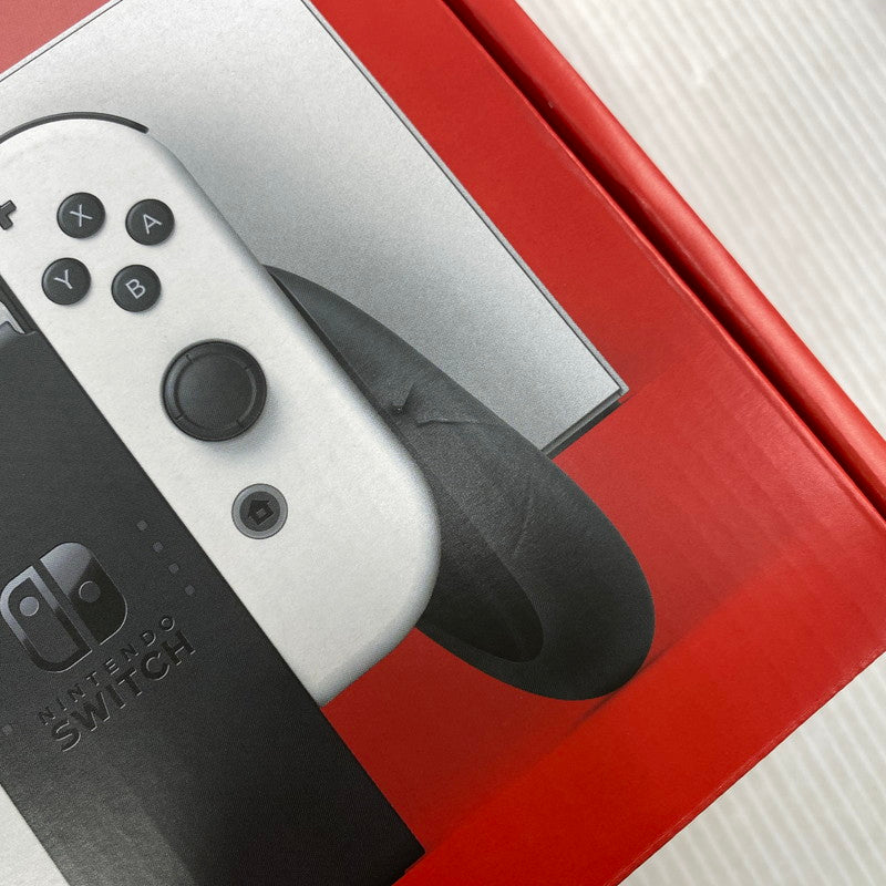 【中古美品】 【ゲーム】Nintendo Switch (有機ELモデル) Joy-Con(L)/(R) ホワイト HEG-S-KAAAA(JPN) 任天堂 ニンテンドースイッチ 本体 034-260905-cs-20-izu 万代Net店