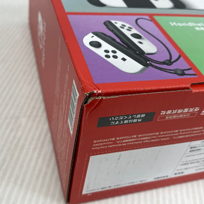 【中古美品】 【ゲーム】Nintendo Switch (有機ELモデル) Joy-Con(L)/(R) ホワイト HEG-S-KAAAA(JPN) 任天堂 ニンテンドースイッチ 本体 034-260905-cs-20-izu 万代Net店