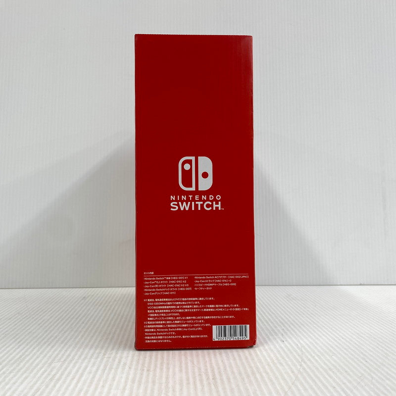 【中古美品】 【ゲーム】Nintendo Switch (有機ELモデル) Joy-Con(L)/(R) ホワイト HEG-S-KAAAA(JPN) 任天堂 ニンテンドースイッチ 本体 034-260905-cs-20-izu 万代Net店