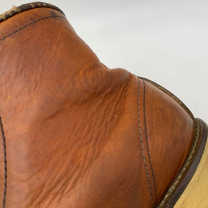 【現状渡し品】【メンズ】 RED WING レッドウィング 6-INCH CLASSIC MOC 875 6インチ クラシックモック USA製 刺繍羽タグ ブーツ 靴 164-260903-as-01-izu サイズ：7 1/2 カラー：ブラウン 万代Net店