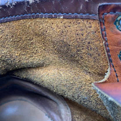 【現状渡し品】【メンズ】 RED WING レッドウィング 6-INCH CLASSIC MOC 875 6インチ クラシックモック USA製 刺繍羽タグ ブーツ 靴 164-260903-as-01-izu サイズ：7 1/2 カラー：ブラウン 万代Net店