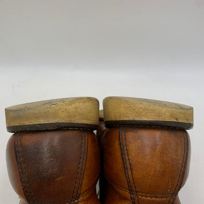 【現状渡し品】【メンズ】 RED WING レッドウィング 6-INCH CLASSIC MOC 875 6インチ クラシックモック USA製 刺繍羽タグ ブーツ 靴 164-260903-as-01-izu サイズ：7 1/2 カラー：ブラウン 万代Net店