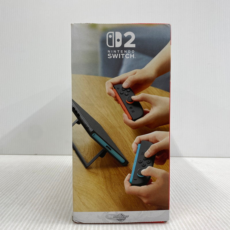 【中古美品】 【未使用】【ゲーム】Nintendo Switch 2 マリオカートワールドセット (日本語・国内専用) BEE-S-KB6PA(JPN) 任天堂 ニンテンドースイッチ2 本体 035-260926-kh-01-izu 万代Net店